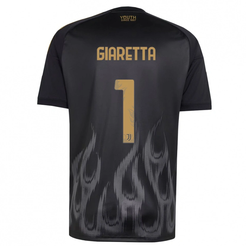 Danxen Dames Emanuele Giaretta #1 Zwart Bruin Thuisshirt Derde Tenue 2026/27 T-Shirt België