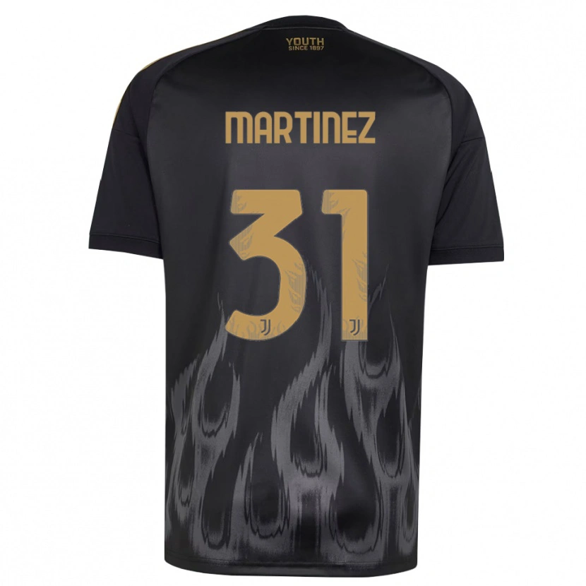 Danxen Dames Bruno Martinez #31 Zwart Bruin Thuisshirt Derde Tenue 2026/27 T-Shirt België