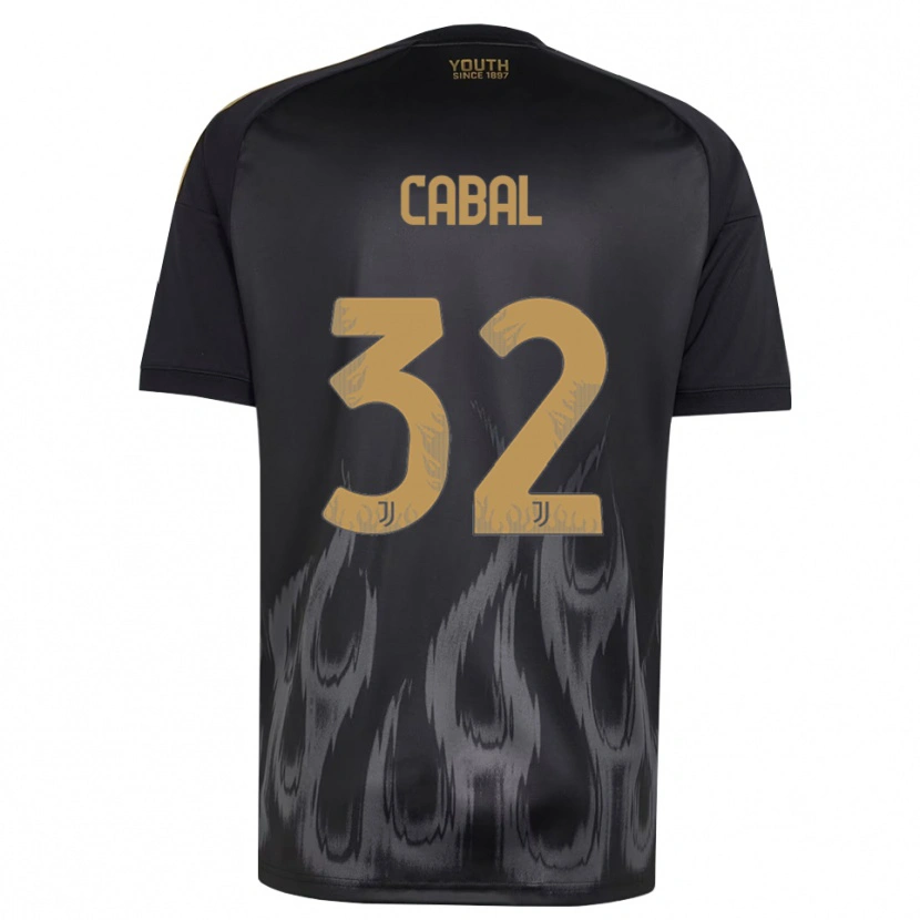Danxen Dames Juan Cabal #32 Zwart Bruin Thuisshirt Derde Tenue 2026/27 T-Shirt België
