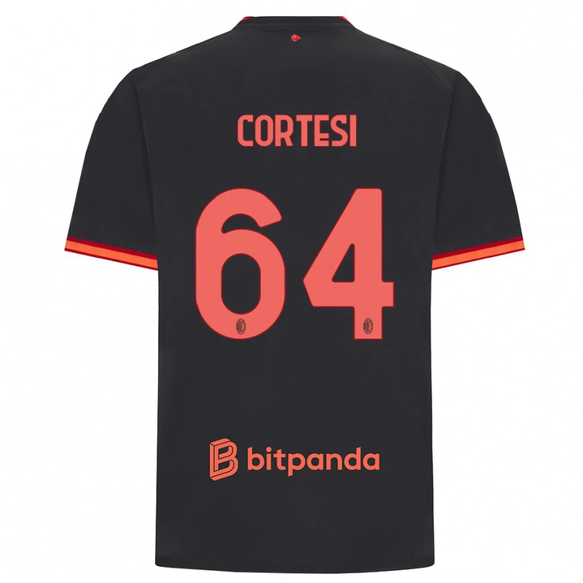 Danxen Dames Selena Cortesi #64 Zwart Rood Thuisshirt Derde Tenue 2026/27 T-Shirt België