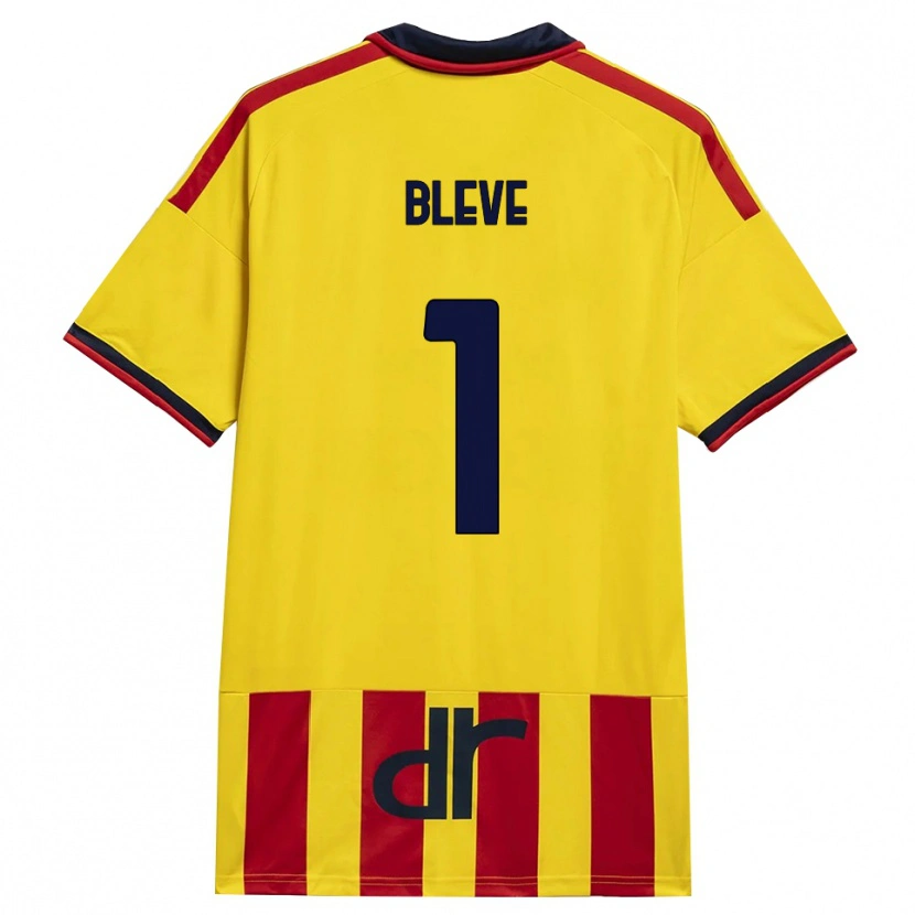 Danxen Dames Marco Bleve #1 Geel Rood Thuisshirt Thuistenue 2026/27 T-Shirt België