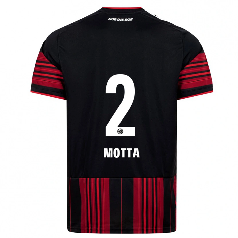 Danxen Kinderen Noel Motta #2 Zwart Rood Wit Thuisshirt Thuistenue 2026/27 T-Shirt België