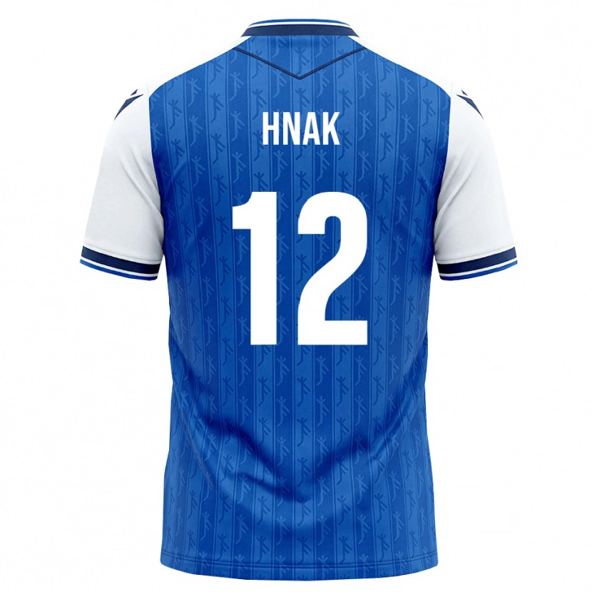 Danxen Kinderen Anwar Hnak #12 Koninklijk Blauw Wit Thuisshirt Thuistenue 2026/27 T-Shirt België