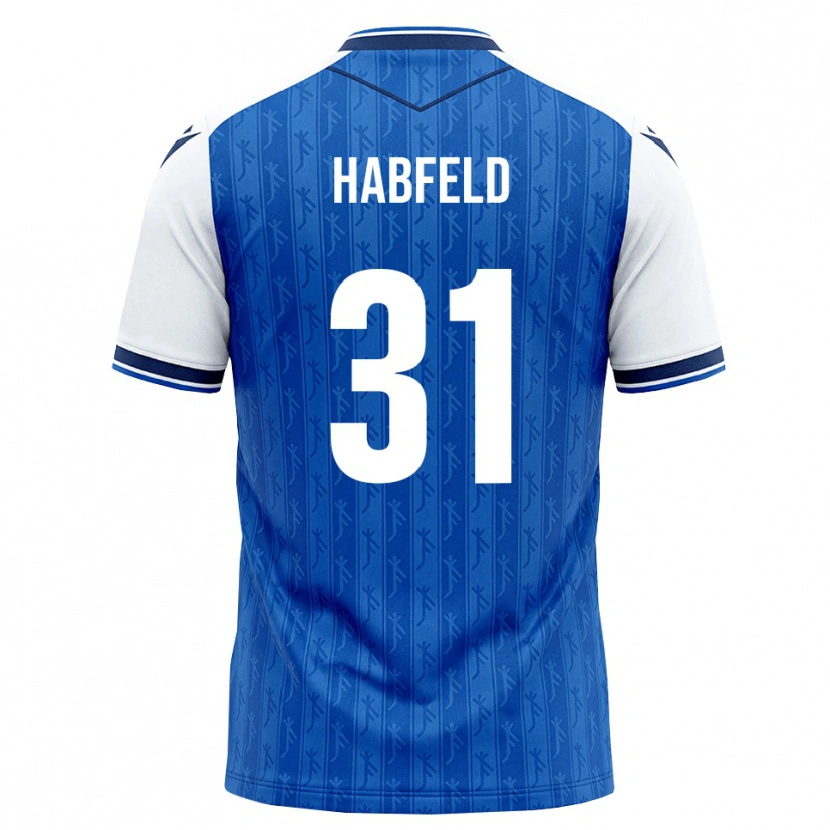 Danxen Kinderen Josef Haßfeld #31 Koninklijk Blauw Wit Thuisshirt Thuistenue 2026/27 T-Shirt België