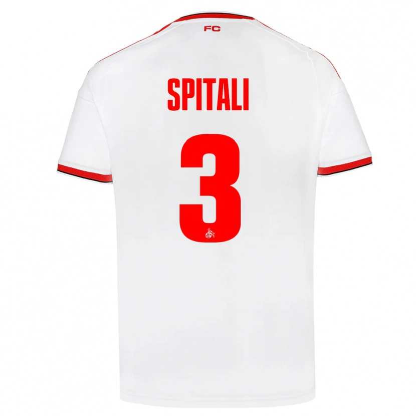 Danxen Kinderen San-Luca Spitali #3 Wit Rood Zwart Thuisshirt Thuistenue 2026/27 T-Shirt België