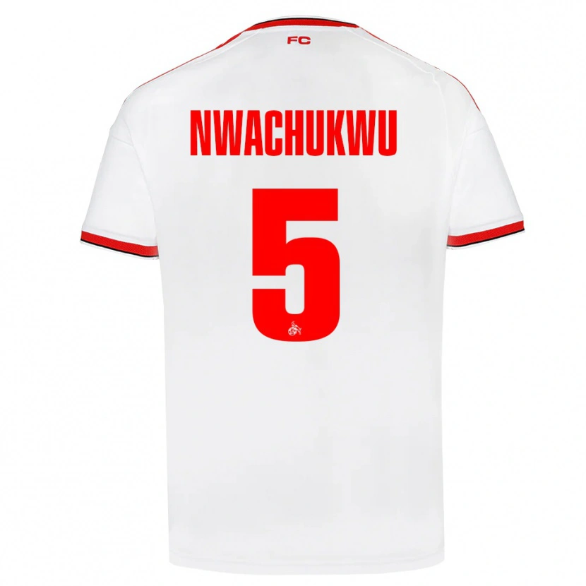 Danxen Kinderen Ben Nwachukwu #5 Wit Rood Zwart Thuisshirt Thuistenue 2026/27 T-Shirt België