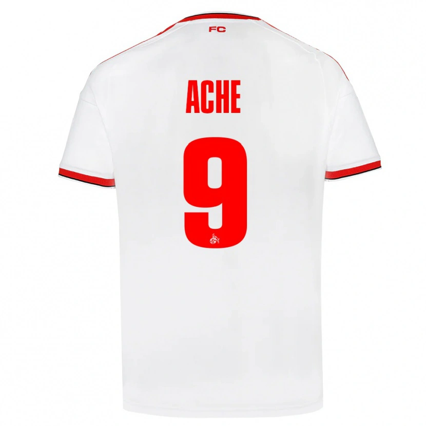 Danxen Kinderen Ragnar Ache #9 Wit Rood Zwart Thuisshirt Thuistenue 2026/27 T-Shirt België