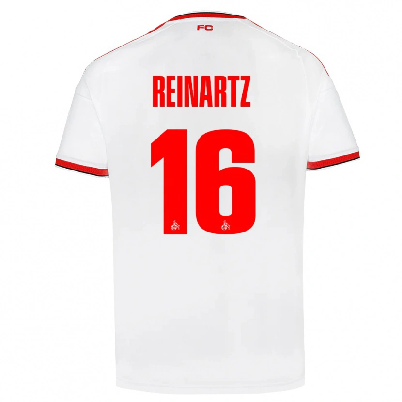 Danxen Kinderen Ben Reinartz #16 Wit Rood Zwart Thuisshirt Thuistenue 2026/27 T-Shirt België