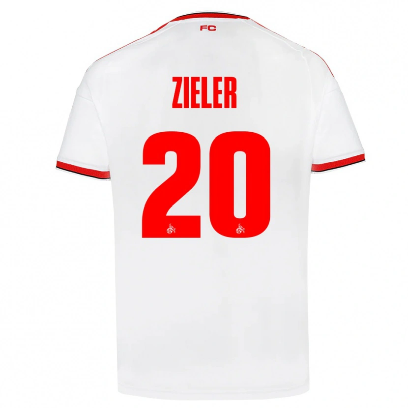 Danxen Kinderen Ron-Robert Zieler #20 Wit Rood Zwart Thuisshirt Thuistenue 2026/27 T-Shirt België