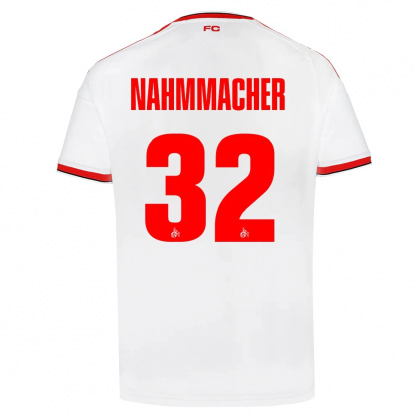 Danxen Kinderen Emil Nahmmacher #32 Wit Rood Zwart Thuisshirt Thuistenue 2026/27 T-Shirt België