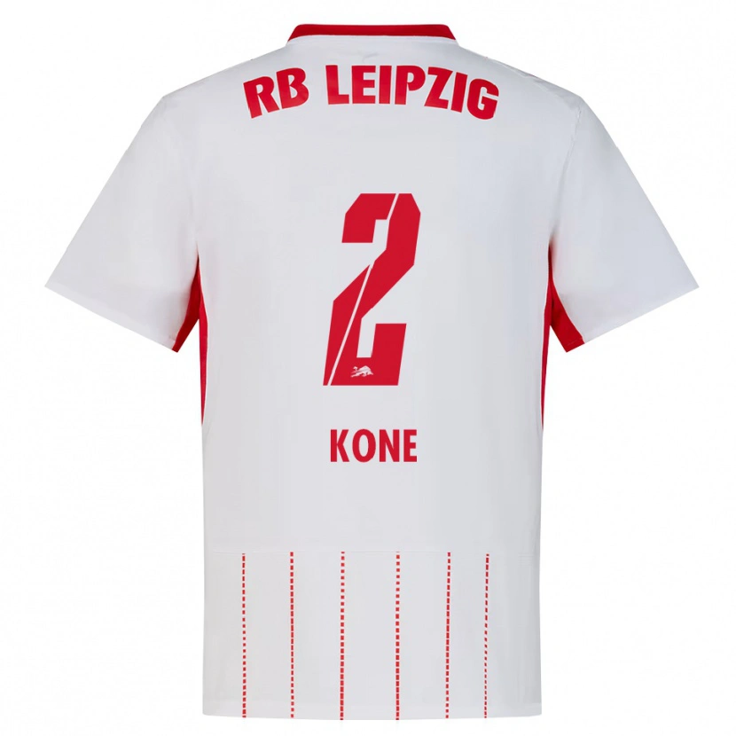 Danxen Kinderen Abdoul Koné #2 Rood Wit Geel Thuisshirt Thuistenue 2026/27 T-Shirt België
