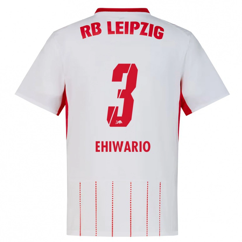 Danxen Kinderen Nwabueze Ehiwario #3 Rood Wit Geel Thuisshirt Thuistenue 2026/27 T-Shirt België