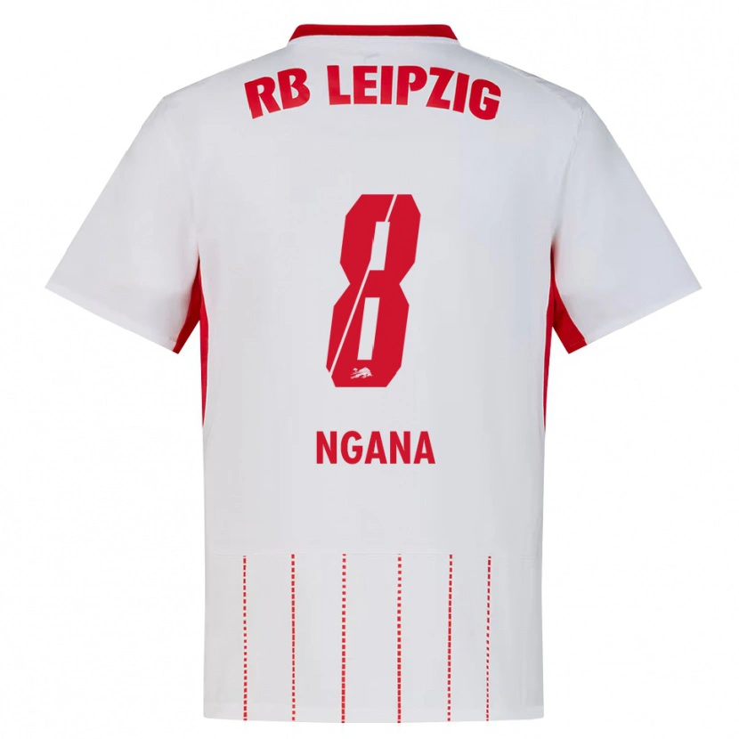 Danxen Kinderen Warren Ngana #8 Rood Wit Geel Thuisshirt Thuistenue 2026/27 T-Shirt België