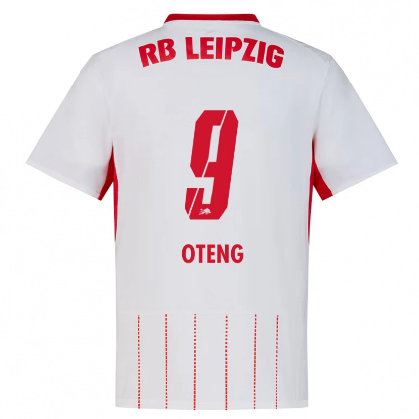 Danxen Kinderen Persis Oteng #9 Rood Wit Geel Thuisshirt Thuistenue 2026/27 T-Shirt België