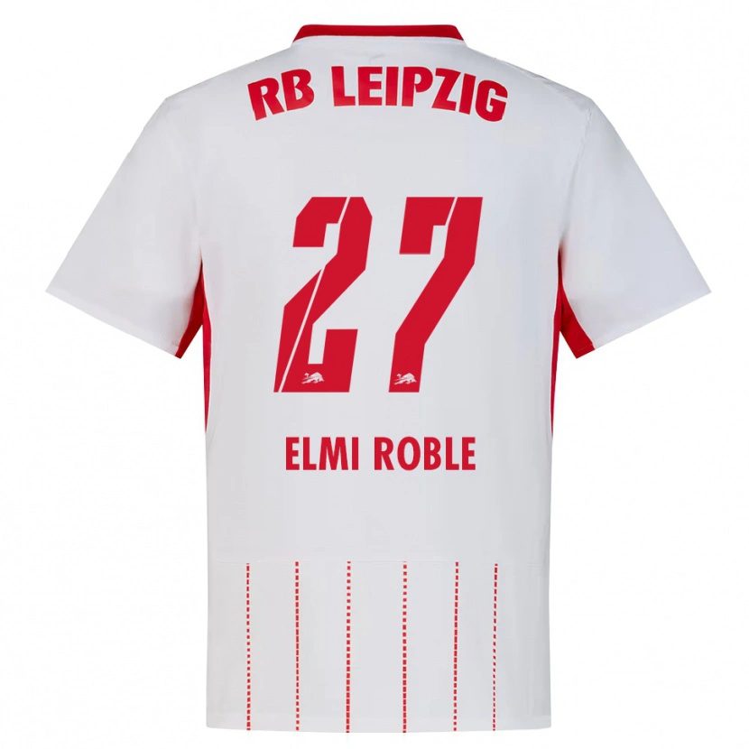 Danxen Kinderen Alinur Elmi Roble #27 Rood Wit Geel Thuisshirt Thuistenue 2026/27 T-Shirt België