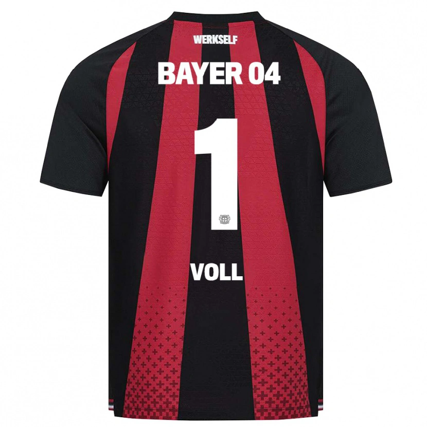 Danxen Kinderen Charlotte Voll #1 Zwart Wit Rood Thuisshirt Thuistenue 2026/27 T-Shirt België