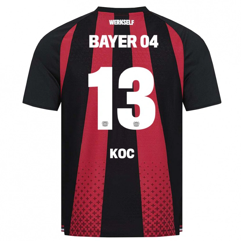 Danxen Kinderen Halil Koç #13 Zwart Wit Rood Thuisshirt Thuistenue 2026/27 T-Shirt België