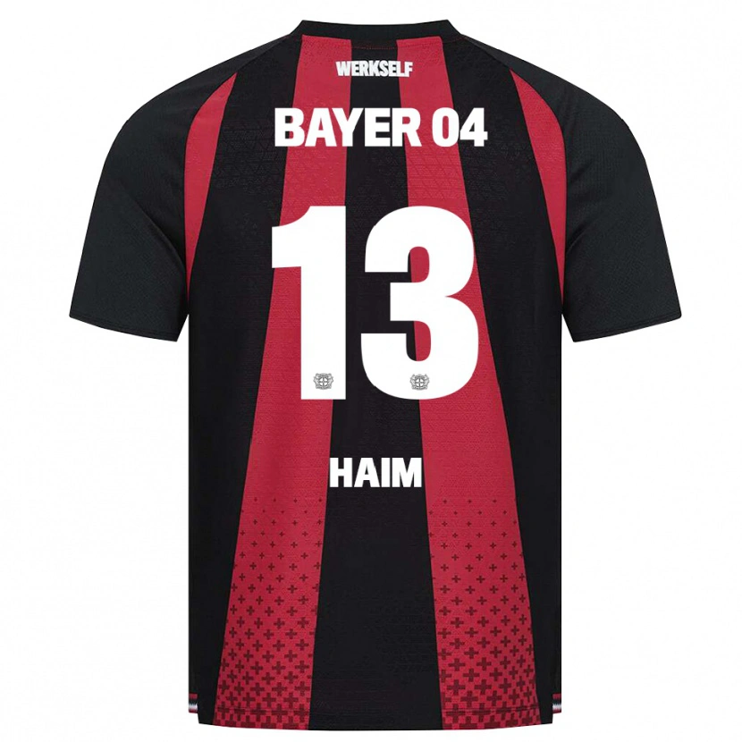 Danxen Kinderen Vanessa Haim #13 Zwart Wit Rood Thuisshirt Thuistenue 2026/27 T-Shirt België