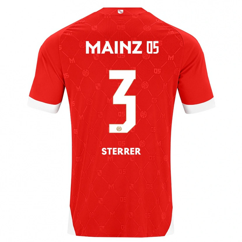 Danxen Kinderen Miriam Sterrer #3 Rood Wit Thuisshirt Thuistenue 2026/27 T-Shirt België