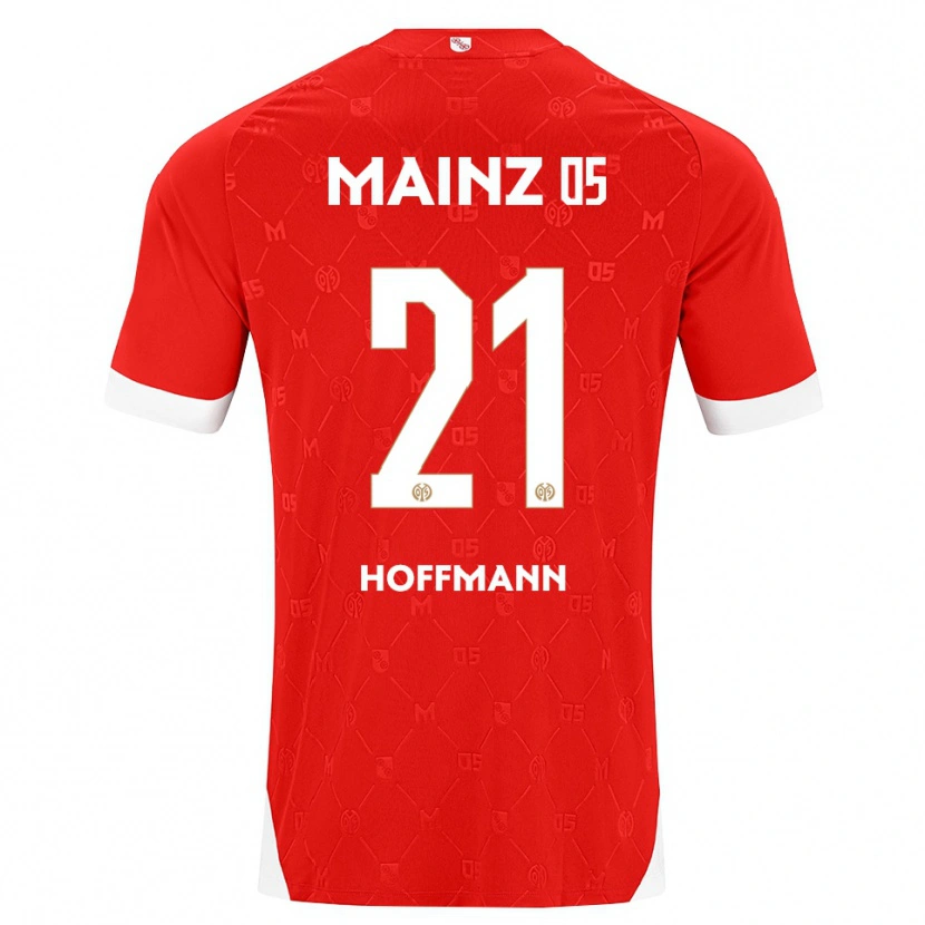 Danxen Kinderen Leon Hoffmann #21 Rood Wit Thuisshirt Thuistenue 2026/27 T-Shirt België