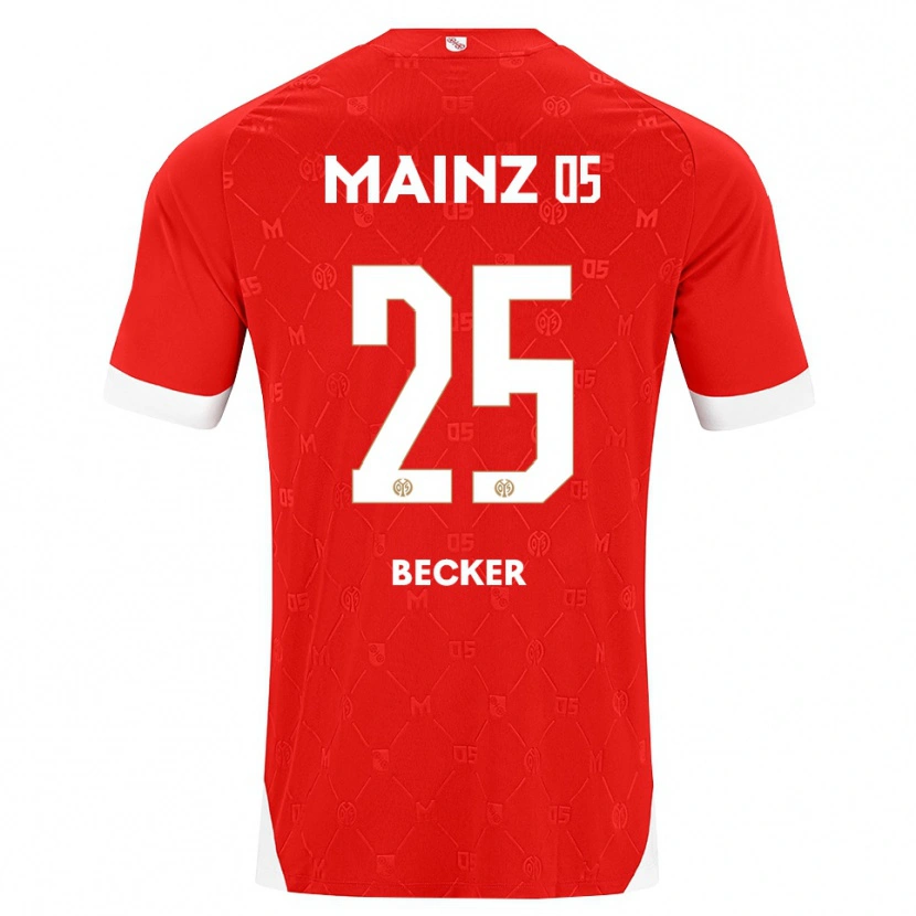 Danxen Kinderen Kathrin Becker #25 Rood Wit Thuisshirt Thuistenue 2026/27 T-Shirt België