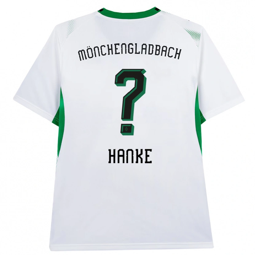 Danxen Kinderen Jayron-Cain Hanke #0 Wit Zwart Groen Thuisshirt Thuistenue 2026/27 T-Shirt België
