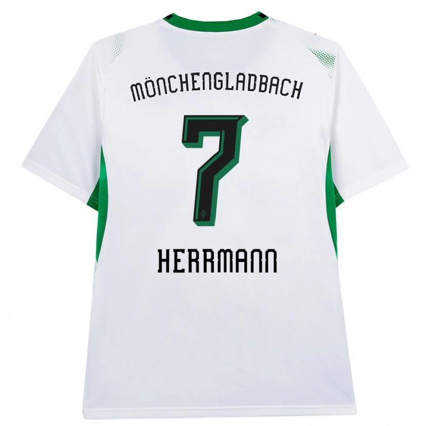 Danxen Kinderen Patrick Herrmann #7 Wit Zwart Groen Thuisshirt Thuistenue 2026/27 T-Shirt België