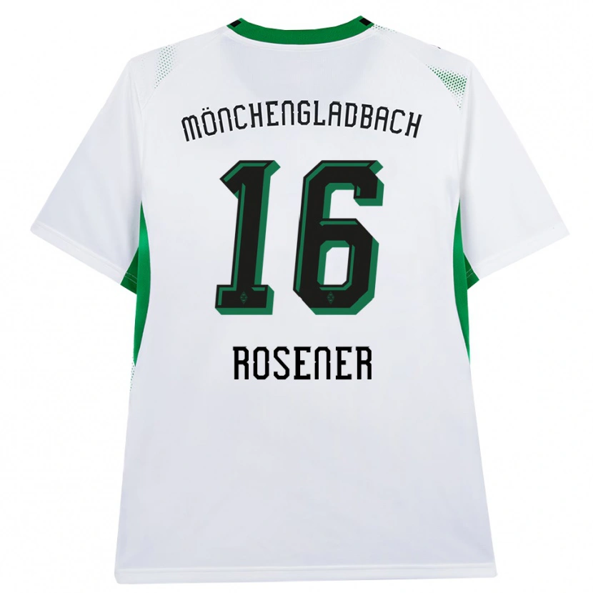 Danxen Kinderen Chiara Rösener #16 Wit Zwart Groen Thuisshirt Thuistenue 2026/27 T-Shirt België