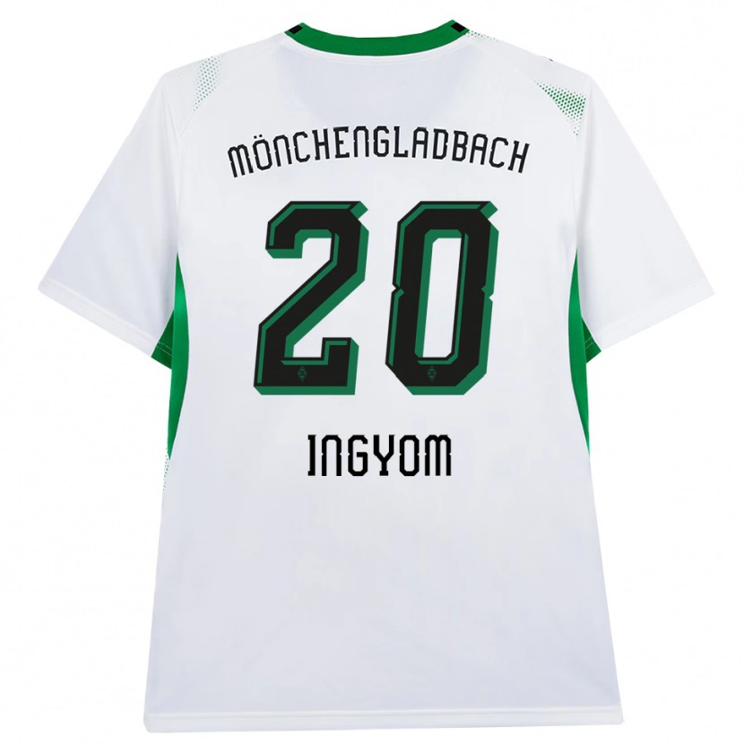 Danxen Kinderen In-Gyom Jung #20 Wit Zwart Groen Thuisshirt Thuistenue 2026/27 T-Shirt België
