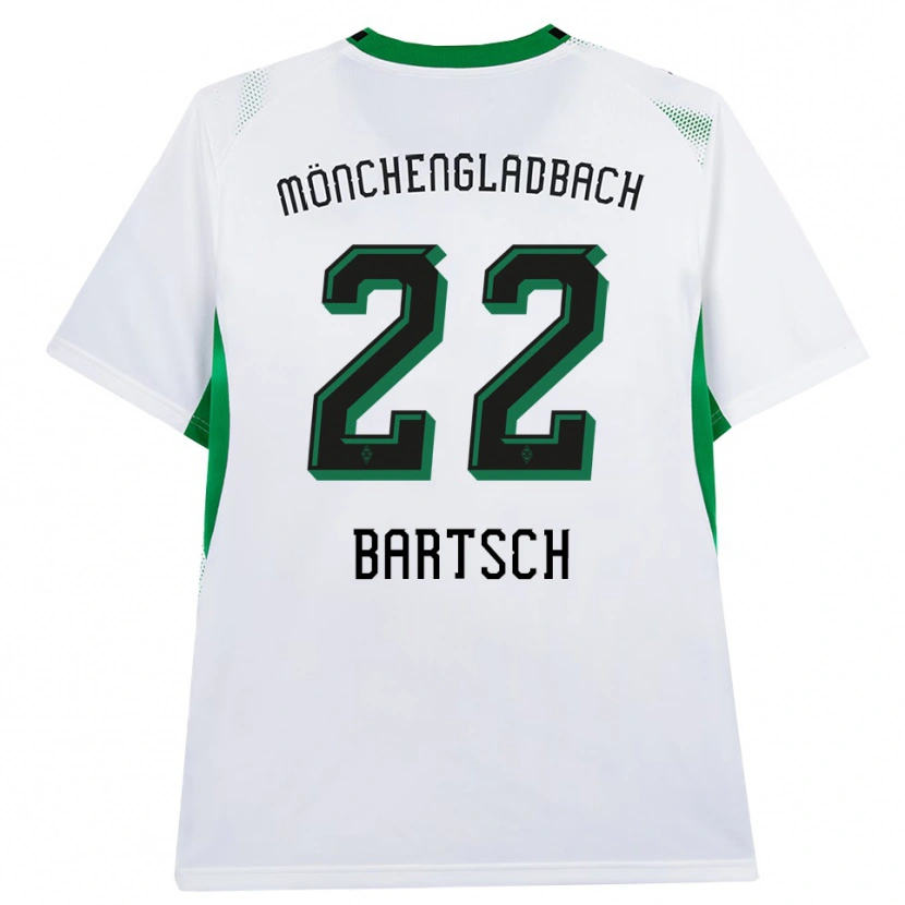 Danxen Kinderen Kristina Bartsch #22 Wit Zwart Groen Thuisshirt Thuistenue 2026/27 T-Shirt België