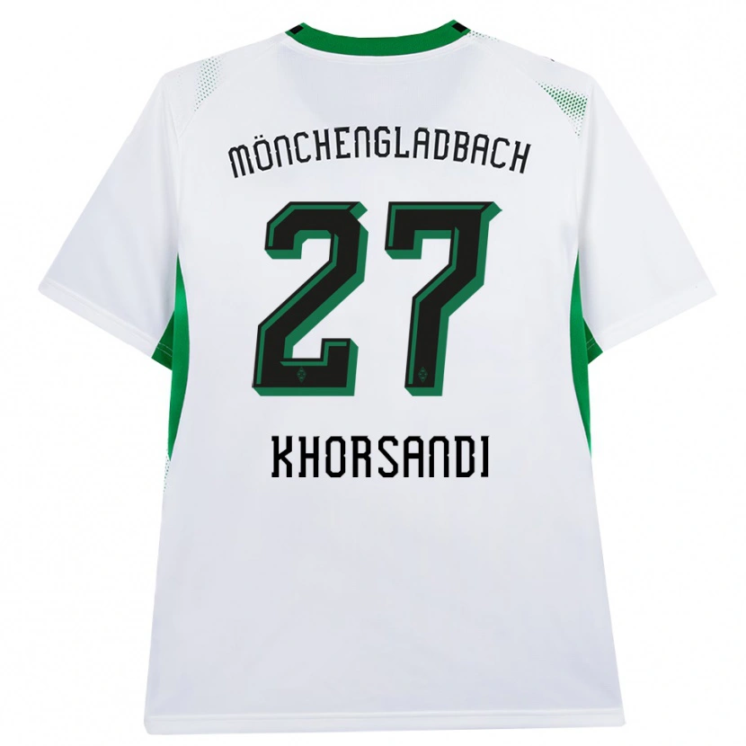 Danxen Kinderen Radin Khorsandi #27 Wit Zwart Groen Thuisshirt Thuistenue 2026/27 T-Shirt België