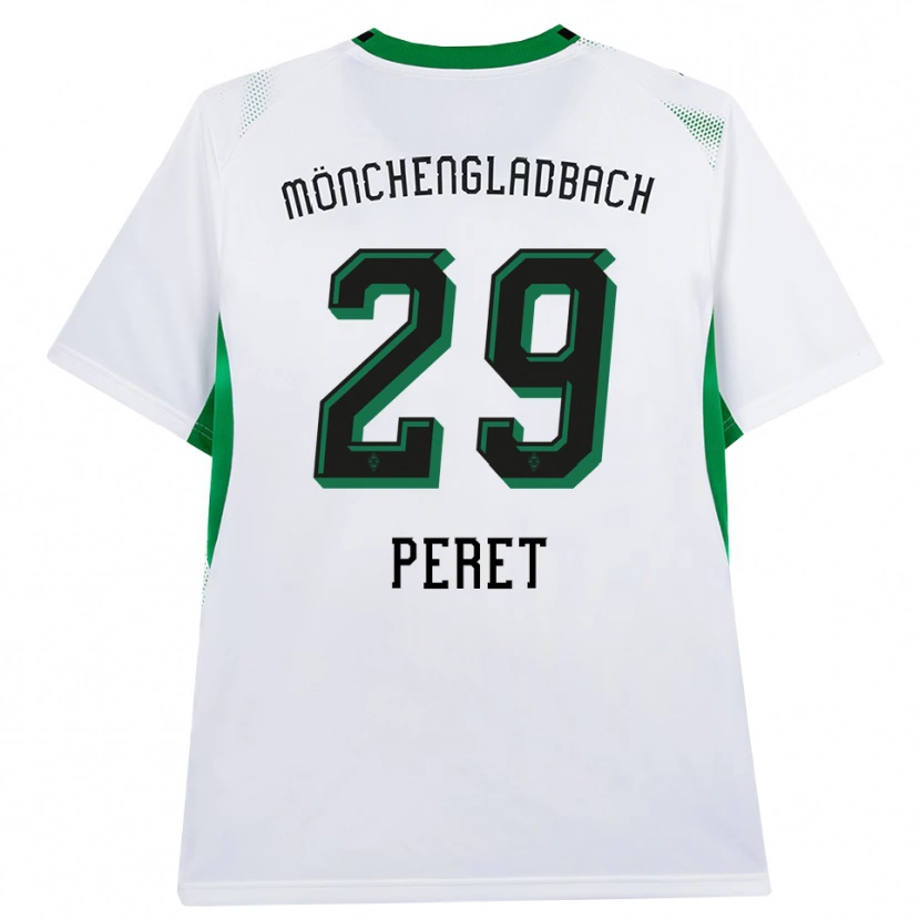 Danxen Kinderen Jakub Peret #29 Wit Zwart Groen Thuisshirt Thuistenue 2026/27 T-Shirt België