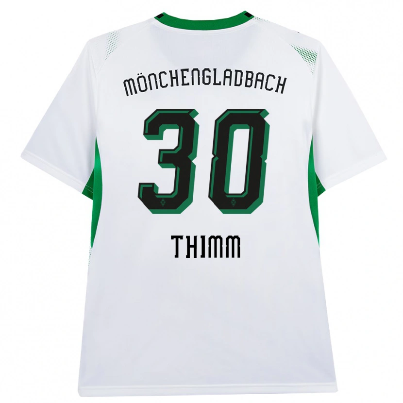 Danxen Kinderen Joshua Thimm #30 Wit Zwart Groen Thuisshirt Thuistenue 2026/27 T-Shirt België