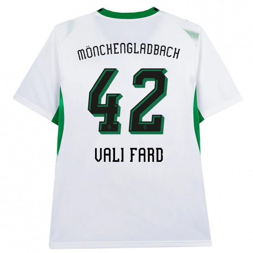 Danxen Kinderen Elias Vali Fard #42 Wit Zwart Groen Thuisshirt Thuistenue 2026/27 T-Shirt België