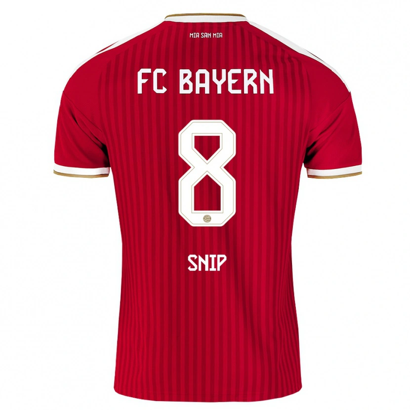 Danxen Kinderen Roy Snip #8 Rood Wit Blauw Thuisshirt Thuistenue 2026/27 T-Shirt België