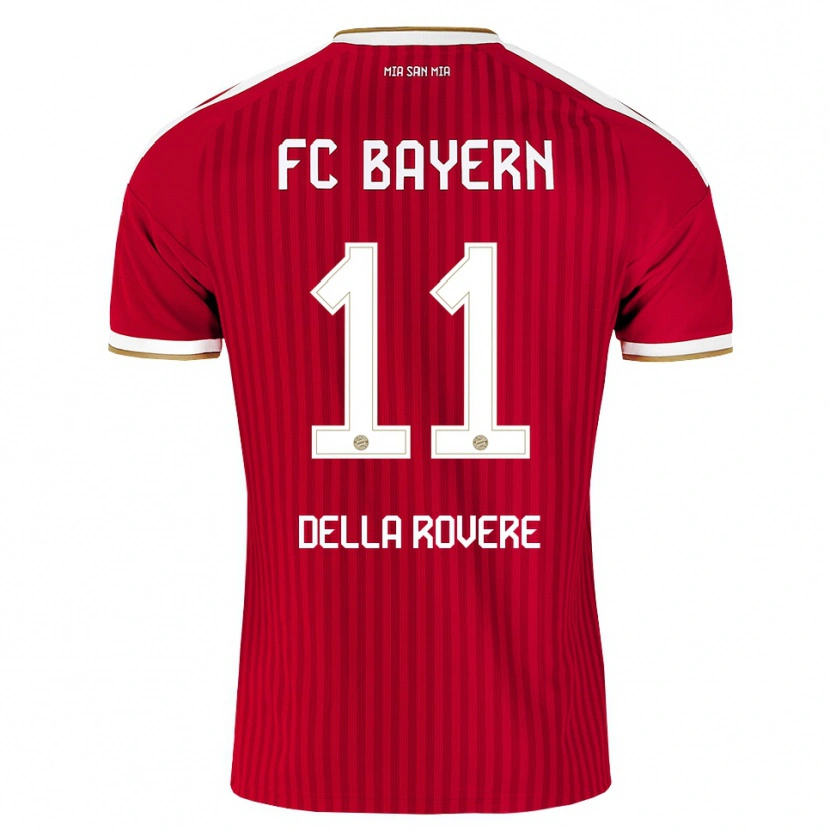 Danxen Kinderen Guido Della Rovere #11 Rood Wit Blauw Thuisshirt Thuistenue 2026/27 T-Shirt België