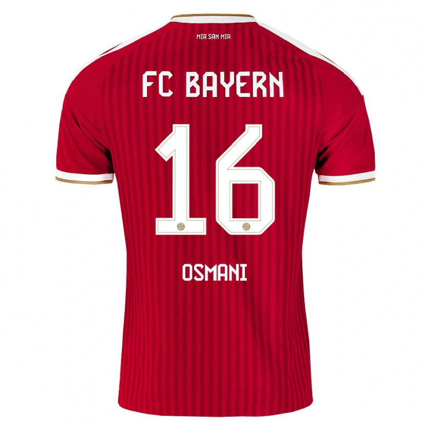 Danxen Kinderen Erblin Osmani #16 Rood Wit Blauw Thuisshirt Thuistenue 2026/27 T-Shirt België