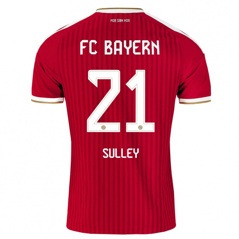 Danxen Kinderen Williams Baffour Sulley #21 Rood Wit Blauw Thuisshirt Thuistenue 2026/27 T-Shirt België