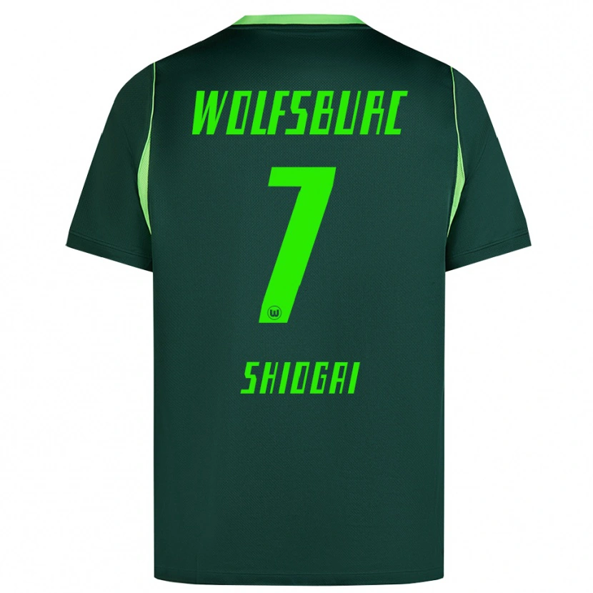 Danxen Kinderen Kento Shiogai #7 Donkergroen Wit Thuisshirt Thuistenue 2026/27 T-Shirt België