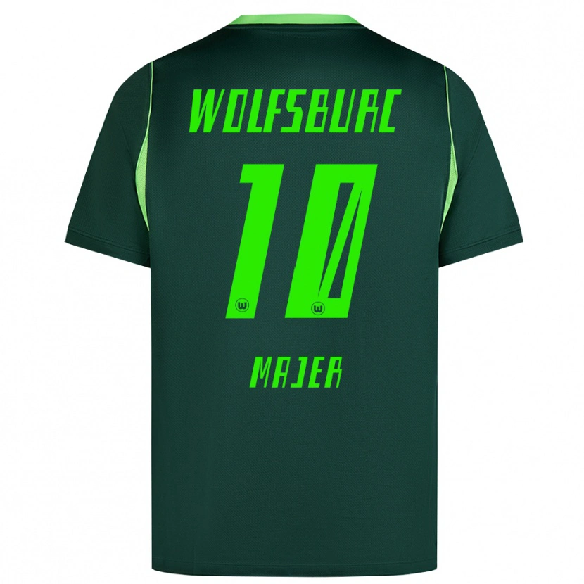 Danxen Kinderen Lovro Majer #10 Donkergroen Wit Thuisshirt Thuistenue 2026/27 T-Shirt België