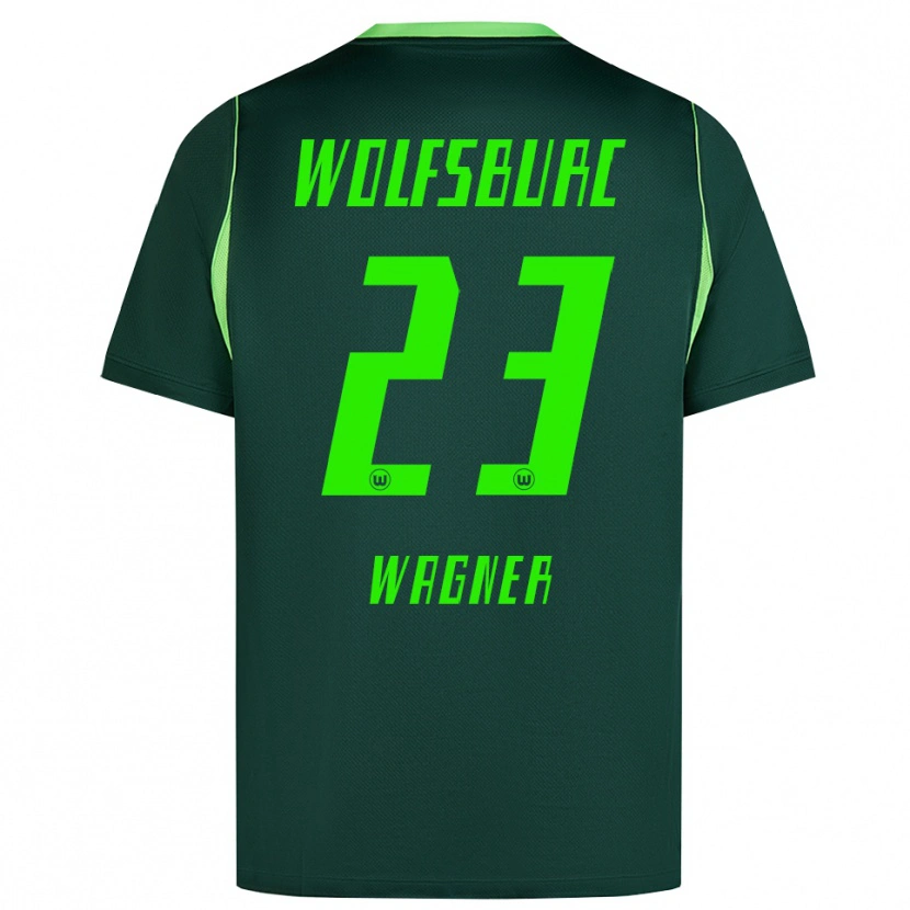 Danxen Kinderen Maksym Wagner #23 Donkergroen Wit Thuisshirt Thuistenue 2026/27 T-Shirt België