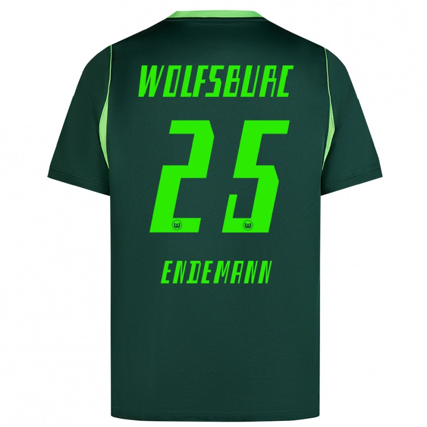 Danxen Kinderen Vivien Endemann #25 Donkergroen Wit Thuisshirt Thuistenue 2026/27 T-Shirt België