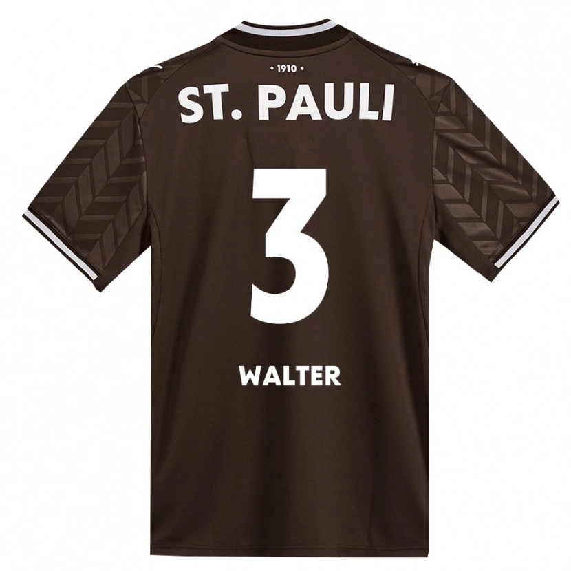 Danxen Kinderen Maximilian Walter #3 Cafe Wit Thuisshirt Thuistenue 2026/27 T-Shirt België