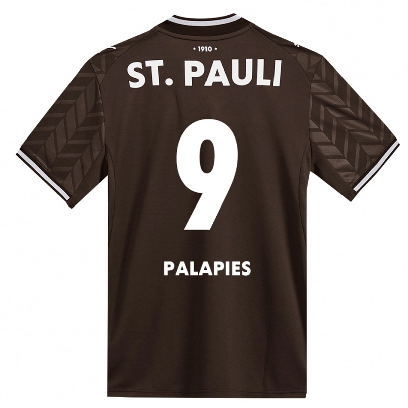 Danxen Kinderen Noah Palapies #9 Cafe Wit Thuisshirt Thuistenue 2026/27 T-Shirt België