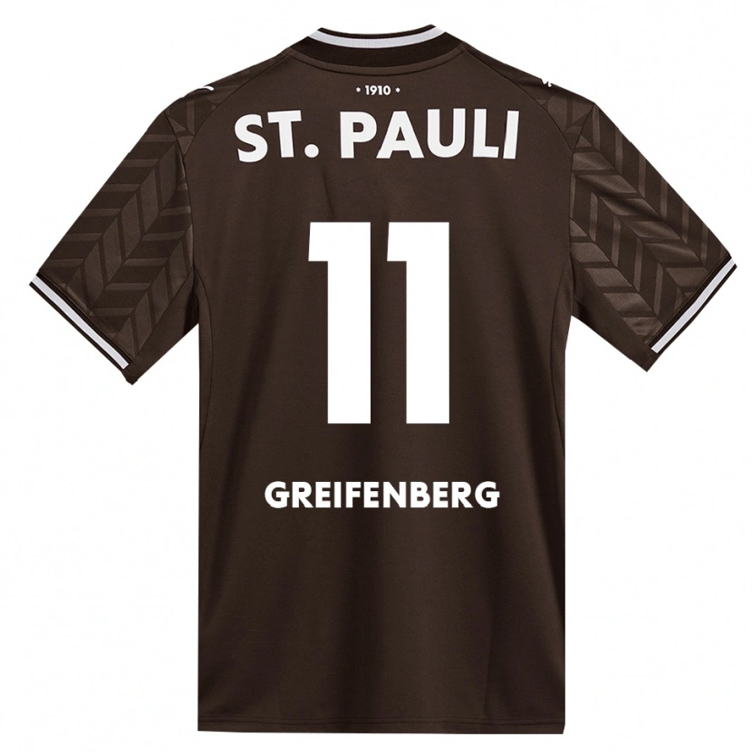 Danxen Kinderen Ann-Sophie Greifenberg #11 Cafe Wit Thuisshirt Thuistenue 2026/27 T-Shirt België