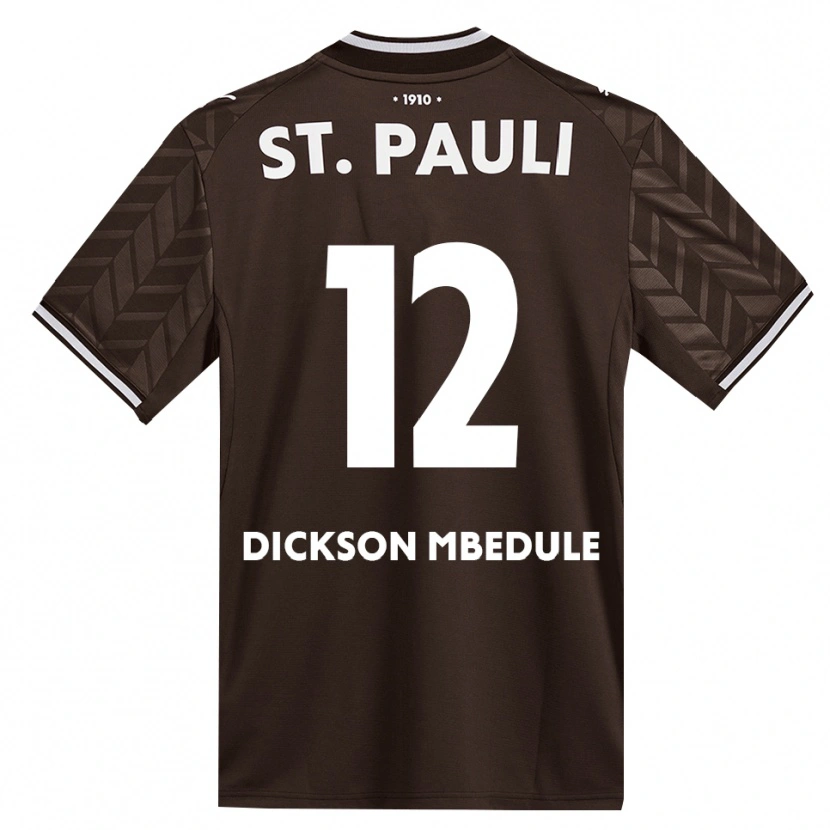 Danxen Kinderen Amani Dickson Mbedule #12 Cafe Wit Thuisshirt Thuistenue 2026/27 T-Shirt België