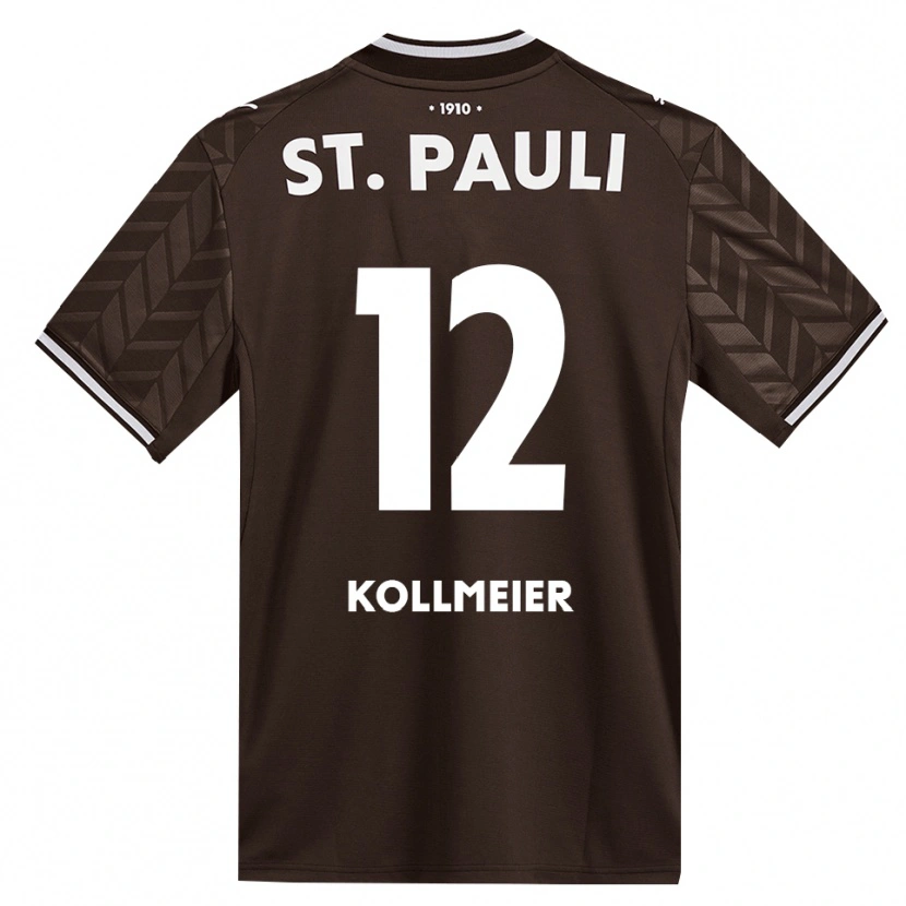 Danxen Kinderen Anton Kollmeier #12 Cafe Wit Thuisshirt Thuistenue 2026/27 T-Shirt België