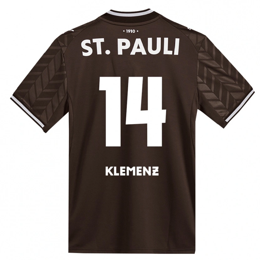 Danxen Kinderen Julian Klemenz #14 Cafe Wit Thuisshirt Thuistenue 2026/27 T-Shirt België