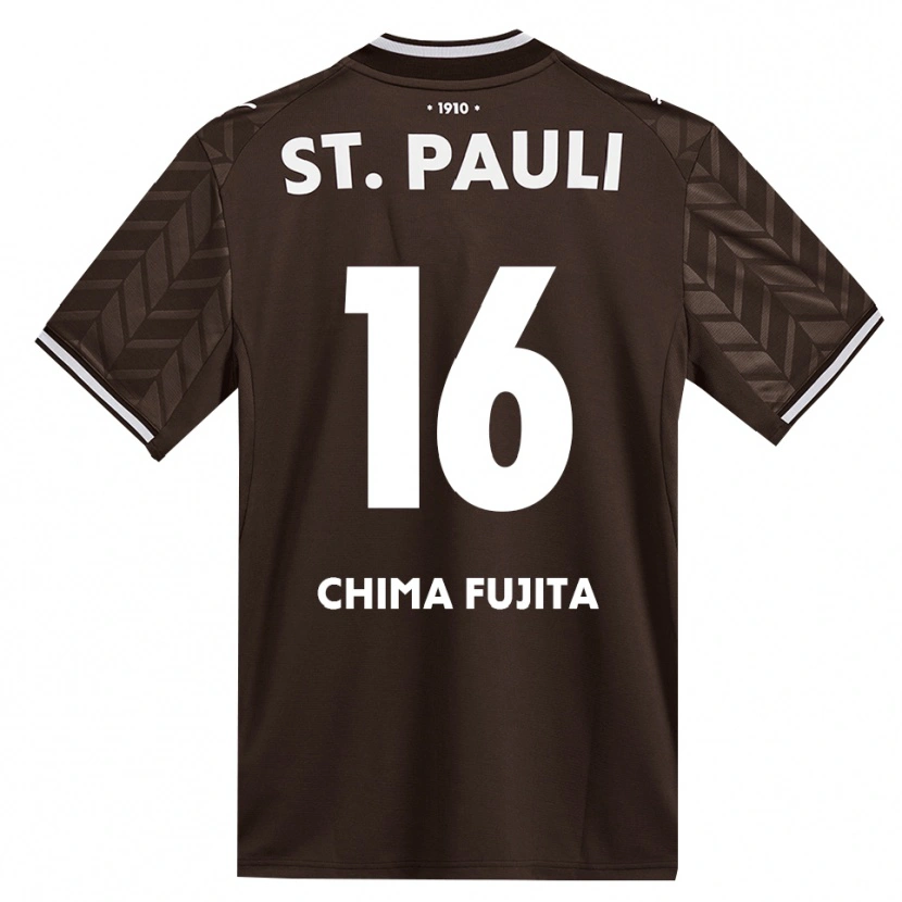 Danxen Kinderen Joel Chima Fujita #16 Cafe Wit Thuisshirt Thuistenue 2026/27 T-Shirt België