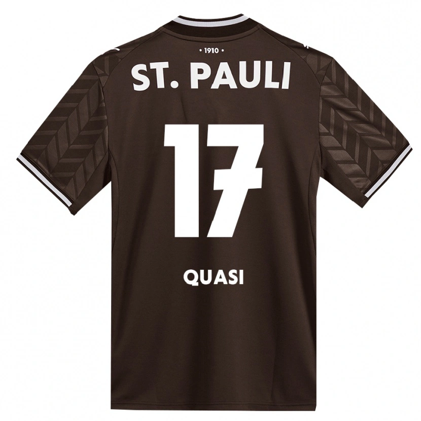 Danxen Kinderen Evans Quasi #17 Cafe Wit Thuisshirt Thuistenue 2026/27 T-Shirt België